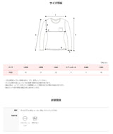 2WAYラップVネックTシャツ (4color)