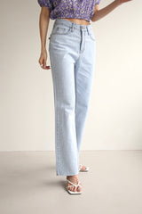 アンジェラジーンズ / ANJELA JEANS / LONG STRAIGHT DENIM PANTS