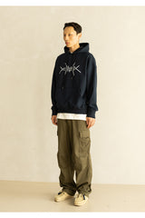 MASS THORN DESTROYED HOODIE MFHHD004-NV