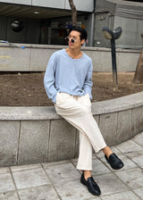 made by vir pleats pants 2COLOR