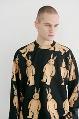 パットジャージロングスリーブ / BSR2223FWPO043 BR PAT JERSEY LONG SLEEVE BLACK