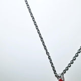 Trippy mushroom necklace