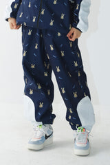 ロイヤルフリースミニベアラビットジョガーパンツ / BSR2223FWPT071 ROYAL FLEECE JOGGER PANTS MINI BEAR RABBIT NAVY