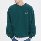 フラワーリボンスウェットシャツ/FLOWER RIBBON SWEAT SHIRT_GREEN