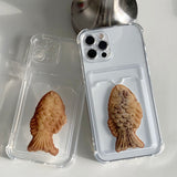Red Bean - Real Bungeoppang Card Storage Phone Case