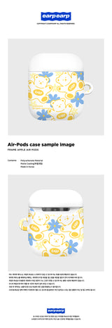 FLOWER BABA-YELLOW/BLUE(AIR PODS-HARD) (6613163376758)