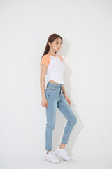 NNYラグランクロップTシャツ/TOP(9246) NNY Nagran Crop Tee