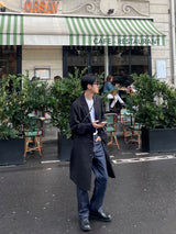 Le Procope natural denim wide pants 