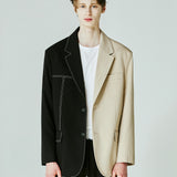 HALF STITCH SINGLE BLAZER (6538813145206)