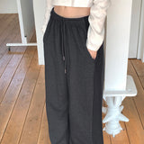 Poots Side Coloring Banding Long Wide Training Pants