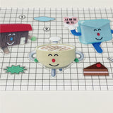 ハッピーマンステッカー/happy man sticker