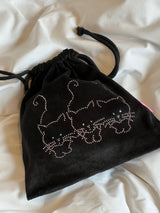 キャットキュービックパウチ / cat cubic pouch