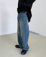 TNオイルウォッシュデニムパンツ / TN Oil Washing Denim Pants