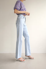 アンジェラジーンズ / ANJELA JEANS / LONG STRAIGHT DENIM PANTS