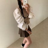 [Bellide made] オールドマネーVネックニットベスト
