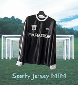 スポーティージャージーロングTシャツ