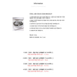 [BLESSEDBULLET]STEEL LINE CRUVE CHAIN BRACELET_ANTIQUE SILVER/ANTIQUE GOLD (4625480220790)