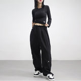 [NONCODE] New Dell Embroidery Crop T-shirt
