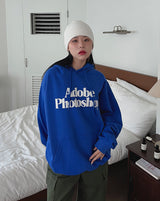フォトショップ フーデッド Tシャツ / Photoshop Hooded T-shirt (3color)