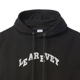 LE AREVEY ARCH LOGO HOODIE BLACK