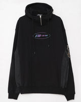 リメイク風切り替えパーカー/REMAKE-LIKE MULTI PATTERN HOODIE (4584662335606)
