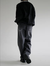 ピースナイロンスウェットシャツ / Piece Nylon Sweatshirt