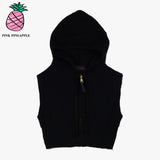 フーディージップアップベスト/HOODIE ZIP-UP VEST