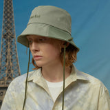 Color block strap bucket hat (6549344190582)