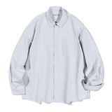Washed Oxpord Shirt S87 Gray (6622422630518)