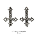 1 1 Gothic Cross Hair Pin (6626841067638)