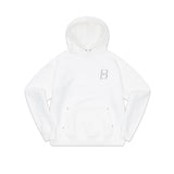 dtgプリントフーディー / dtg printed hoodie [white]
