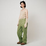 FUZZY KNIT LONG GLOVES, BEIGE