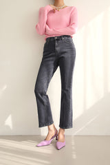 セミブーツカットデニムパンツ/FF-36 / SEMI BOOTSCUT DENIM PANTS