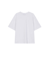 YELLOW TAP OVERSIZED T-SHIRT WHITE (6691421290614)