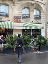 Le Procope natural denim wide pants 