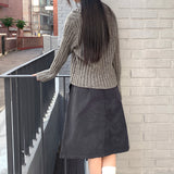 Mushu Pleats Cotton Midi Skirt