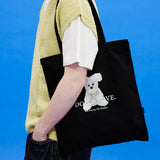 Dog is love Maltese toy ecobag