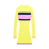 NEW SLIM MINI DRESS_YELLOW