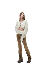 ベルベットシャーリングレギンス/VELVET SHIRRING LEGGINGS
