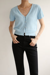 フラットクロップジーンズ / FLAT CROP JEANS / SLIM STRAIGHT PANTS