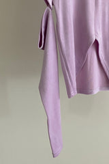 ベルベットカットアウトウォーマーTシャツ / Velvet Cut-out Warmer t (4 colors)