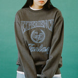 UNIVERSITY EMB SWEATSHIRT CHARCOAL (CV2CSUM461A) (6685217914998)