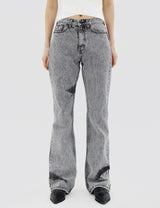 グレーデニムブーツカットパンツ / no.0027 Gray Denim Bootcut Pants