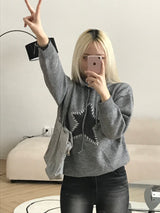 Wishful stitch knit hood