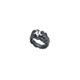 NO.323 [BLACK] GEOMETRY STAR RING