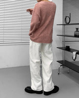 ポールアンゴラロングスリーブドTシャツ / Paul Angora Long-Sleeved T-Shirt (5 colors)