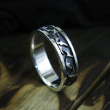 ルナL1シルバーリング / Lunar-L1 silver ring (4595752304758)