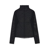 Layered See-through Top [BLACK] (6638351614070)