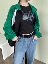 ペッパージャージジップアップ/pepper jersey zip-up