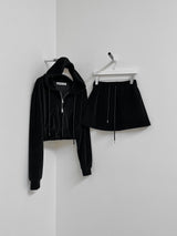 ベルベットミニスカート/22 VELVET MINI SKIRT